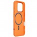 Чохол до мобільного телефона Armorstandart LikeCarbon2 MagCase Apple iPhone 16 Pro Kevlar Orange (ARM88596)