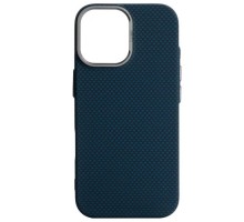 Чохол до мобільного телефона Armorstandart LikeCarbon2 MagCase Apple iPhone 17 Kevlar Dark Blue (ARM88613)