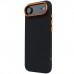 Чохол до мобільного телефона Armorstandart LikeCarbon2 SE MagCase Apple iPhone 17 Air Kevlar Black Orange (ARM89166)