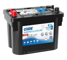 Акумулятор автомобільний EXIDE MARINE & LEISURE AGM 50Ah клеми по центру (800EN) (EM1000)