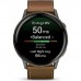 Смарт-годинник Garmin Venu 4 (45mm), Black w/ Slate + Leather, GPS смарт-годинник (010-03014-03)