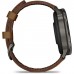 Смарт-годинник Garmin Venu 4 (45mm), Black w/ Slate + Leather, GPS смарт-годинник (010-03014-03)