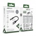 Перехідник USB-C to 3.5mm F 0.15m DAC audio black Acefast (6974316285281)