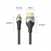 Кабель мультимедійний HDMI M to HDMI micro M 2.1m V2.0 8K 60Hz green Vention (AGKGH)