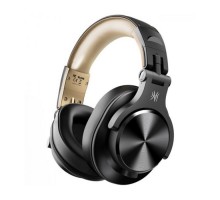 Навушники OneOdio Fusion A70 Bluetooth+3,5мм/6,35мм Black/Gold (A70 Black Gold)