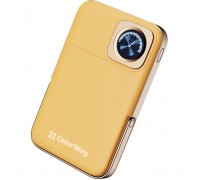 Батарея універсальна ColorWay 10 000 mAh PD/22.5W, 15W MagSafe & Watch Wireless Amber (CW-PB100LPA2Y-WPDD)