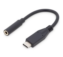 Перехідник USB-C M to 3.5mm F 0.2m Digitus (AK-300321-002-S)