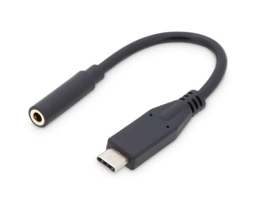 Перехідник USB-C M to 3.5mm F 0.2m Digitus (AK-300321-002-S)