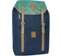 Рюкзак для ноутбука Bagland Successful 17L 225 Blue/green 0050466 (63751133)