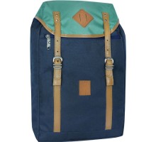 Рюкзак для ноутбука Bagland Successful 17L 225 Blue/green 0050466 (63751133)