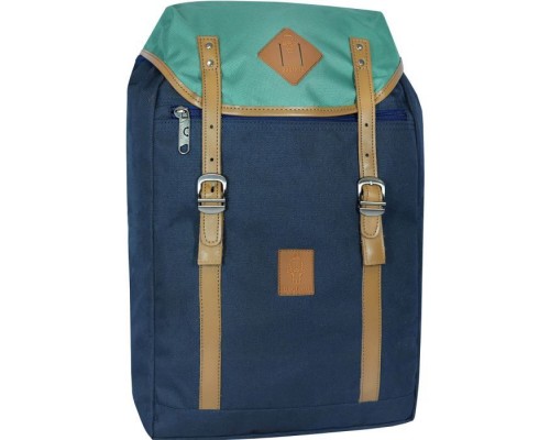 Рюкзак для ноутбука Bagland Successful 17L 225 Blue/green 0050466 (63751133)