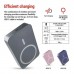 Батарея універсальна EMOS 10000mAh WI1046, 20W, Wireless, grey (B0551GY)