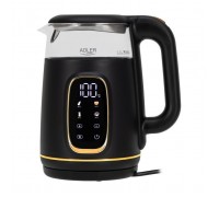 Електрочайник Adler AD 1305 black gold