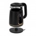 Електрочайник Adler AD 1305 black gold