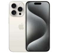 Мобільний телефон Apple iPhone 15 Pro 128Gb White Titanium (REF A) BREEZY (2AMTUW3)