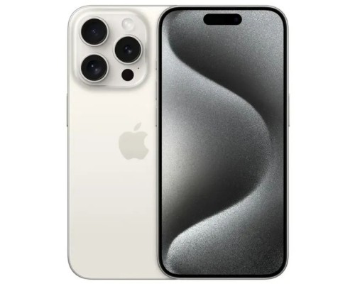 Мобільний телефон Apple iPhone 15 Pro 128Gb White Titanium (REF A) BREEZY (2AMTUW3)