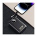Батарея універсальна Dudao 20000mAh K14+ 22.5W, PD, QC, USB-A, USB-C(In/Out), with built-in USB-C/Lightning cables, Black (6977196680016)