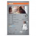 Настільна лампа Osram PANAN CLIP SQUARE DIM USB WT (4099854507496)