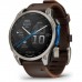 Смарт-годинник Garmin D2 Mach 2, 47mm, Saph, Bare Ti/Blk w/LthrBd, GPS (010-02904-31)