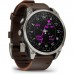 Смарт-годинник Garmin D2 Mach 2, 47mm, Saph, Bare Ti/Blk w/LthrBd, GPS (010-02904-31)