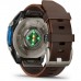 Смарт-годинник Garmin D2 Mach 2, 47mm, Saph, Bare Ti/Blk w/LthrBd, GPS (010-02904-31)