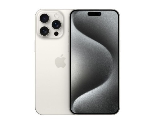 Мобільний телефон Apple iPhone 15 Pro Max 512Gb White Titanium (REF A) BREEZY (2AMU7D3)