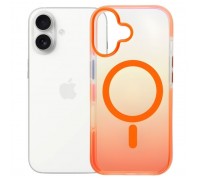 Чохол до мобільного телефона BeCover FIBRA Shock-Proof MagSafe Apple iPhone 17 Orange (715446)