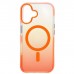 Чохол до мобільного телефона BeCover FIBRA Shock-Proof MagSafe Apple iPhone 17 Orange (715446)