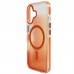Чохол до мобільного телефона BeCover FIBRA Shock-Proof MagSafe Apple iPhone 17 Orange (715446)