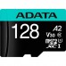 Карта пам'яті ADATA 128GB microSD class 10 UHS-I U3 V30 A2 Premier Pro SD 6.0 (AUSDX128GUI3V30SA2-RA1)