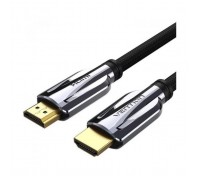Кабель мультимедійний HDMI M to HDMI M 1.5m V2.1 8K60Hz braided black Vention (AALBG)