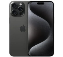Мобільний телефон Apple iPhone 15 Pro Max 256Gb Black Titanium (Grade A) USED (iP15PM25BkT_A)