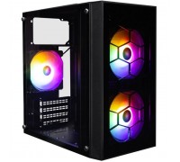 Корпус для ПК 1stPlayer X1-BK-3F1-PS-600FK-EU