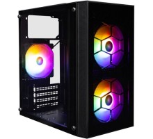 Корпус для ПК 1stPlayer X1-BK-3F1-PS-600FK-EU
