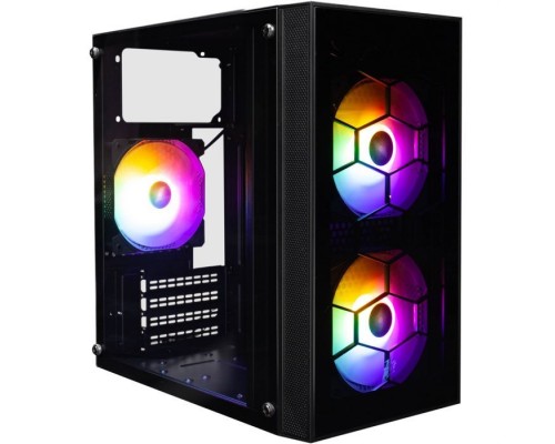 Корпус для ПК 1stPlayer X1-BK-3F1-PS-600FK-EU