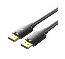 Кабель мультимедійний DisplayPort M to DisplayPort M 1.0m 16K60Hz/8K240Hz fabric gray Vention (HGCHF)
