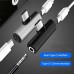 Перехідник USB-C M to USB-C F + 3.5mm F black XoKo (AC-205-BK)