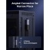 Перехідник HDMI M to HDMI F 8K60Hz 48Gbps 90° corner black Ugreen (85632)