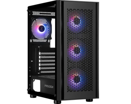 Корпус для ПК Prologix Glower GM-07RBA Black