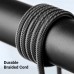 Кабель мультимедійний 3.5mm M to 2x6.35mm M 1.0m gray Ugreen (UGR-10613)
