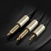 Кабель мультимедійний 3.5mm M to 2x6.35mm M 1.0m gray Ugreen (UGR-10613)