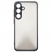 Чохол до мобільного телефона Dengos Case + Cross-body Strap Samsung Galaxy S25 FE Black+Grey (DG-KM-CCRB-28)