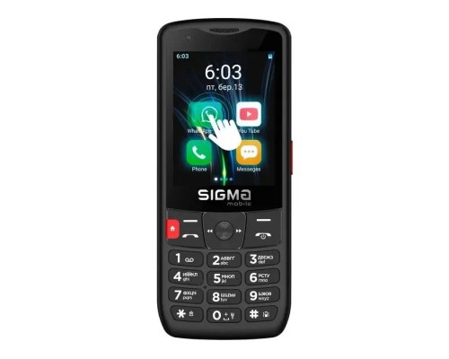 Мобільний телефон Sigma X-style S3501 Black (4827798345511)