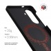 Чохол до мобільного телефона Armorstandart BlackIcon Aramid Twill MagCase Samsung S26 Plus Black (ARM90146)