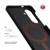Чохол до мобільного телефона Armorstandart BlackIcon Aramid Twill MagCase Samsung S26 Plus Black (ARM90146)