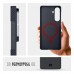 Чохол до мобільного телефона Armorstandart BlackIcon Aramid Twill MagCase Samsung S26 Plus Black (ARM90146)