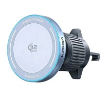 Універсальний автотримач Ugreen W758 Magnetic Wireless Car Charger 25W QI2.2 Starlight Blue (55967)