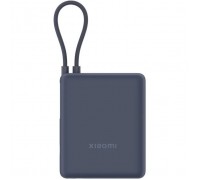 Батарея універсальна Xiaomi 10000mAh 33W Integrated Cable Blue (BHR9341GL)