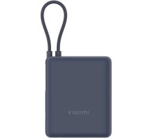 Батарея універсальна Xiaomi 10000mAh 33W Integrated Cable Blue (BHR9341GL)