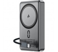 Батарея універсальна Acefast Magnetic Wireless 10000mAh, 22.5W, PD, QC/3.0, QI 15W, M18, Black (6974316284017)